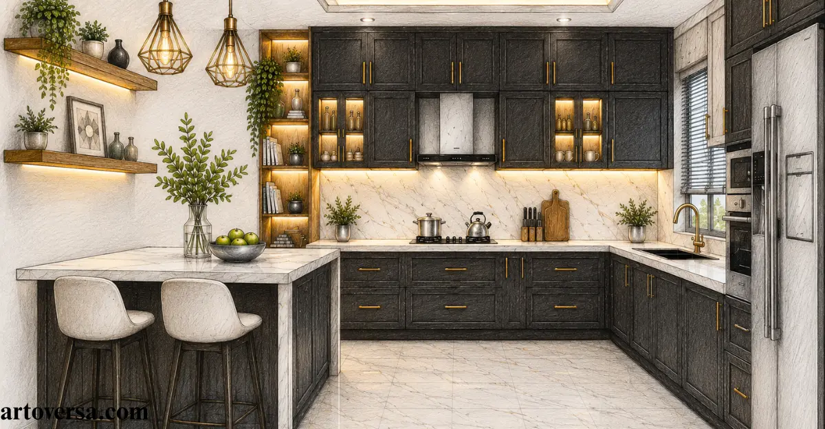 Add a White Kitchen Countertop