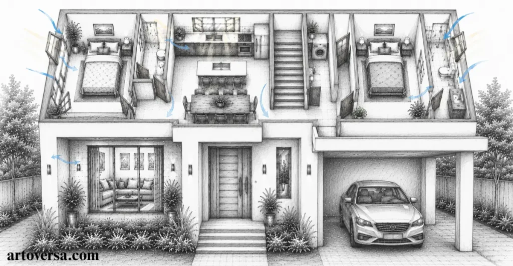 Improve Natural Light, Ventilation, and Open Space