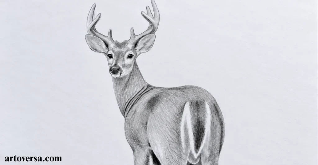 Step 6: Shading the Body (B Pencil)