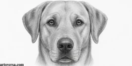 How to Draw a Dog Head (Realistic Front View)