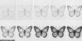 How to Draw a Realistic Butterfly: Step-by-Step Guide for Beginners