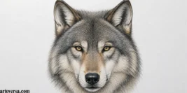 Realistic Wolf Drawing: How to Draw a Wolf Head Easily