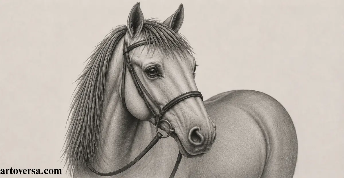 shading the Rest of the Horse’s Body