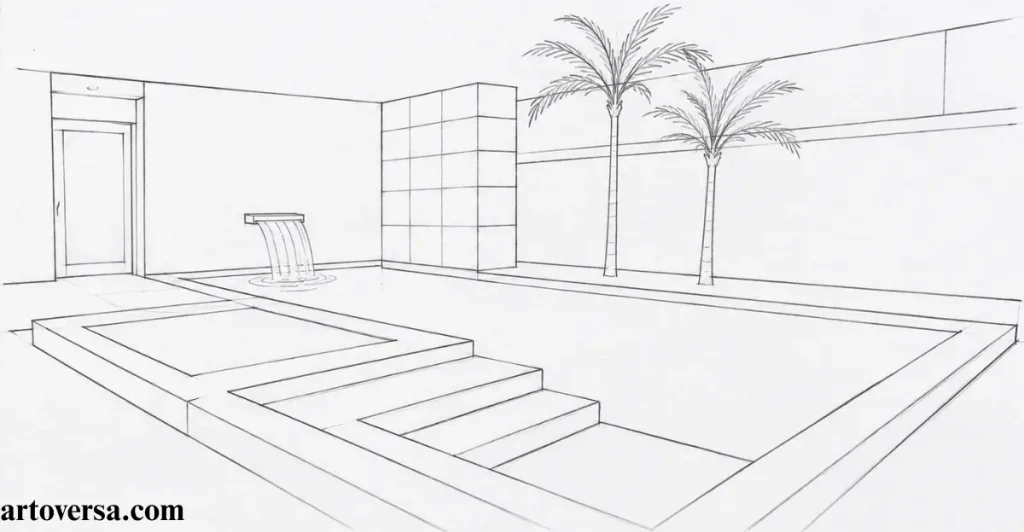 Sketch the Basic Backyard Layout