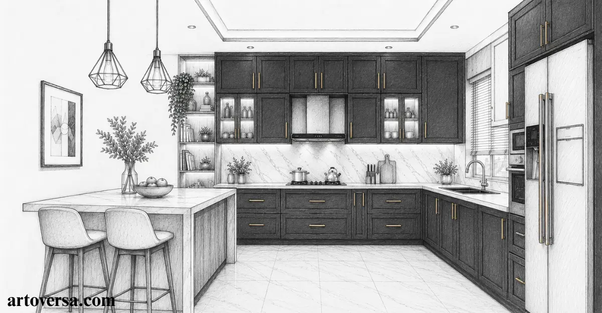 Add Gold Cabinet Handles