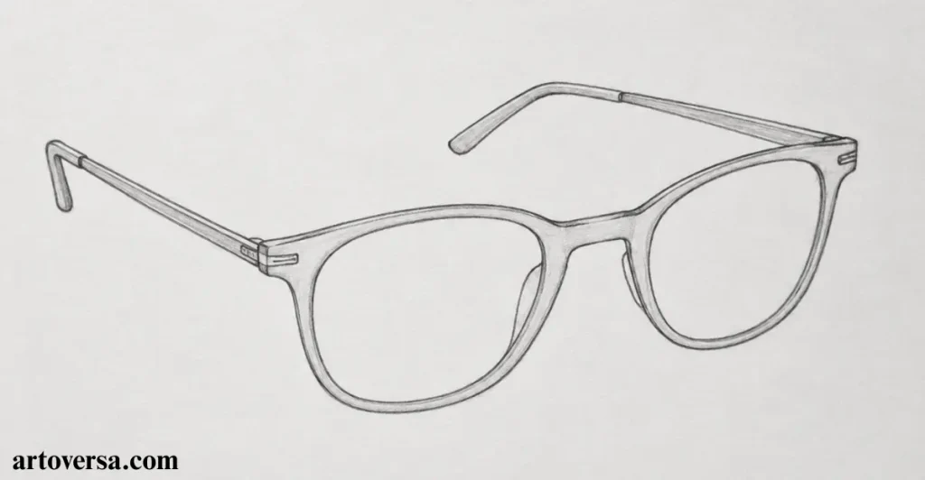 Sketch the Frame and Temples