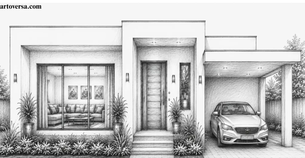 Arrange the Living Room and Main Entrance