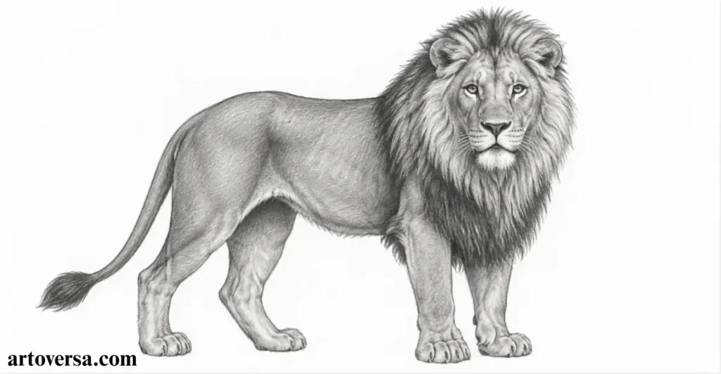 5 Shading the eyes, nose and mouth (8B Graphite Pencil)