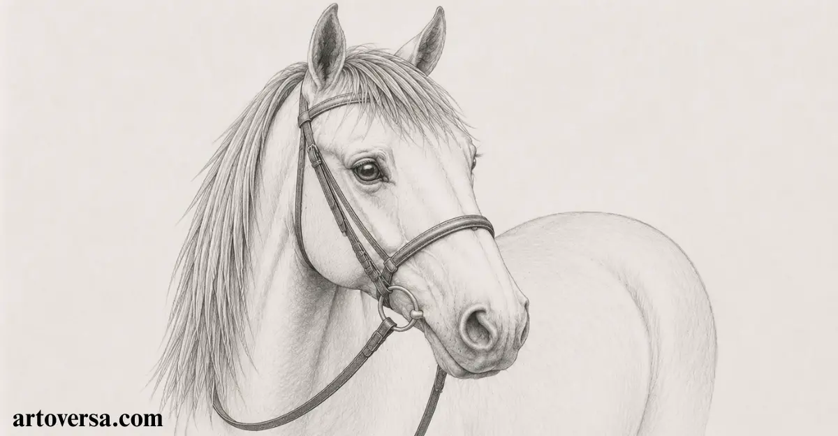 Drawing Bridle and the Reins