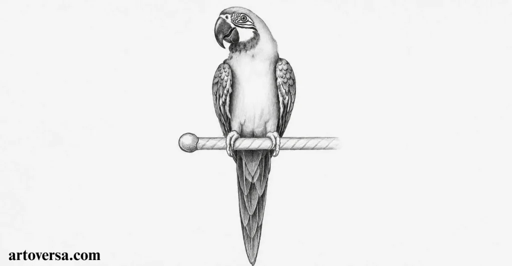 Finalize by Shading the Feet and Metallic Bar