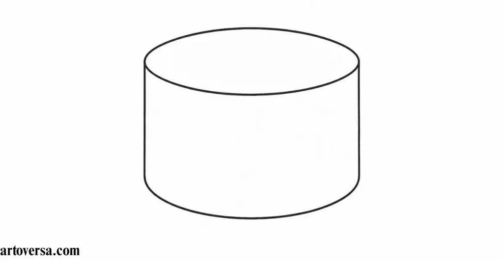 Step 1 – Draw the Base Shape of the Roll
