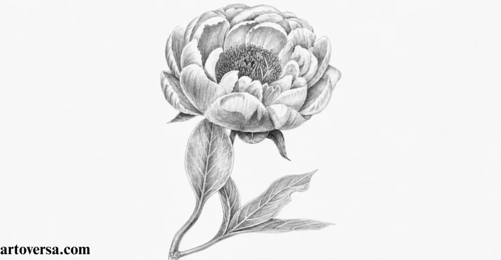 Build the Peony with Simple Layers