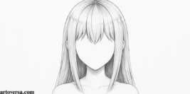 Easy Way to Draw Long Anime Hair
