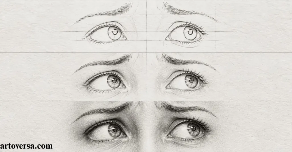 How to Draw Confused Eyes