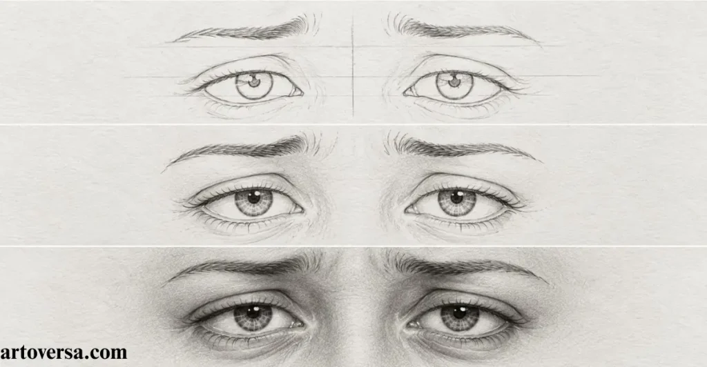 How to Draw Tired Eyes