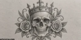 How to Draw a Skull Tattoo Design Step by Step