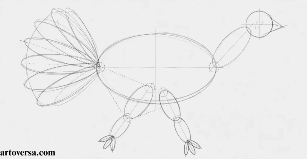 Draw the Head and Facial Features