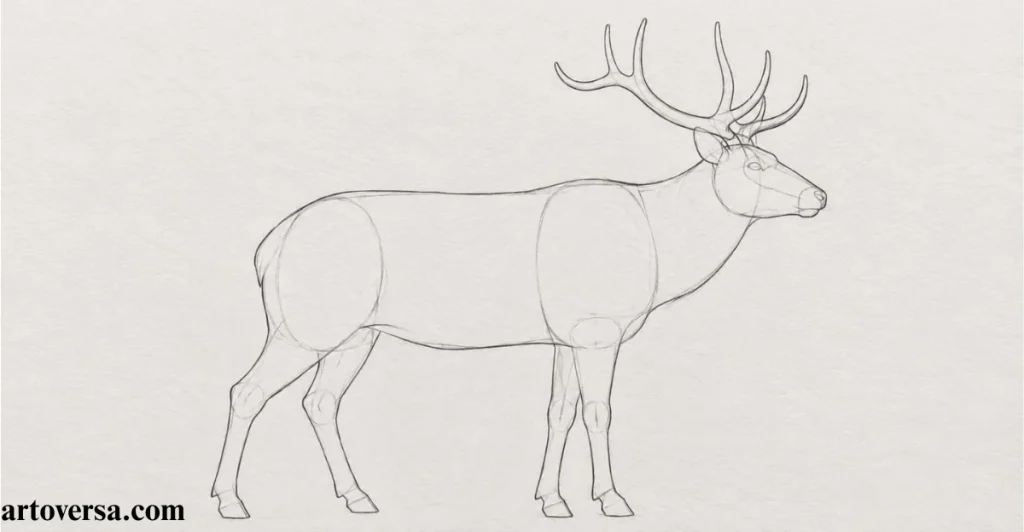 Sketching the Elk Outline
