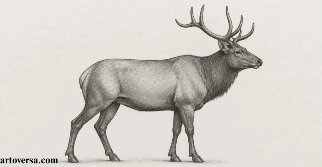 Capturing the Dark Values Across the Drawing