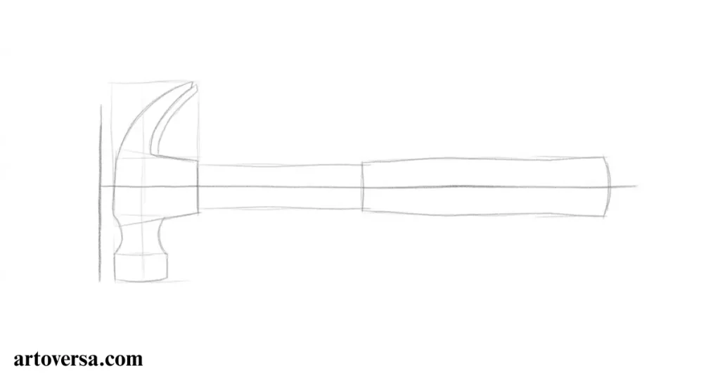 Completing the Hammer’s Line Sketch