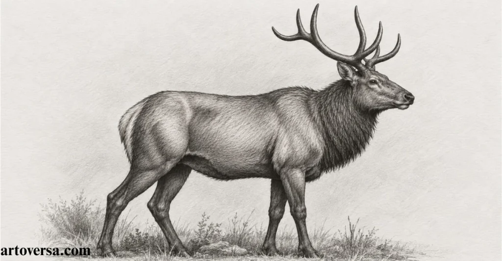 Final Drawing – Creating Depth, Texture and Contrast
