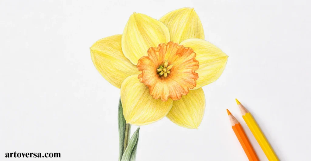 Add Color and Character to the Daffodil